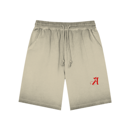 Reverse Dyed shorts A