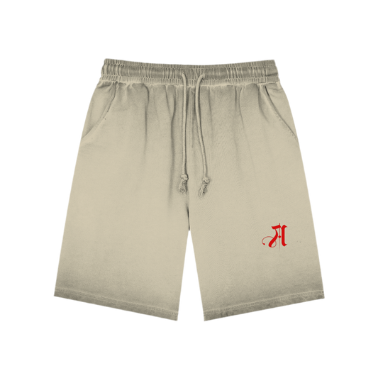 Reverse Dyed shorts A