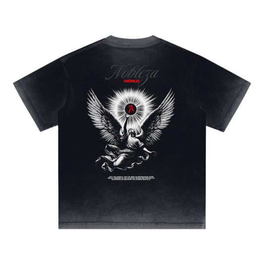 Reverse Dyed Loose Cotton T-Shirt