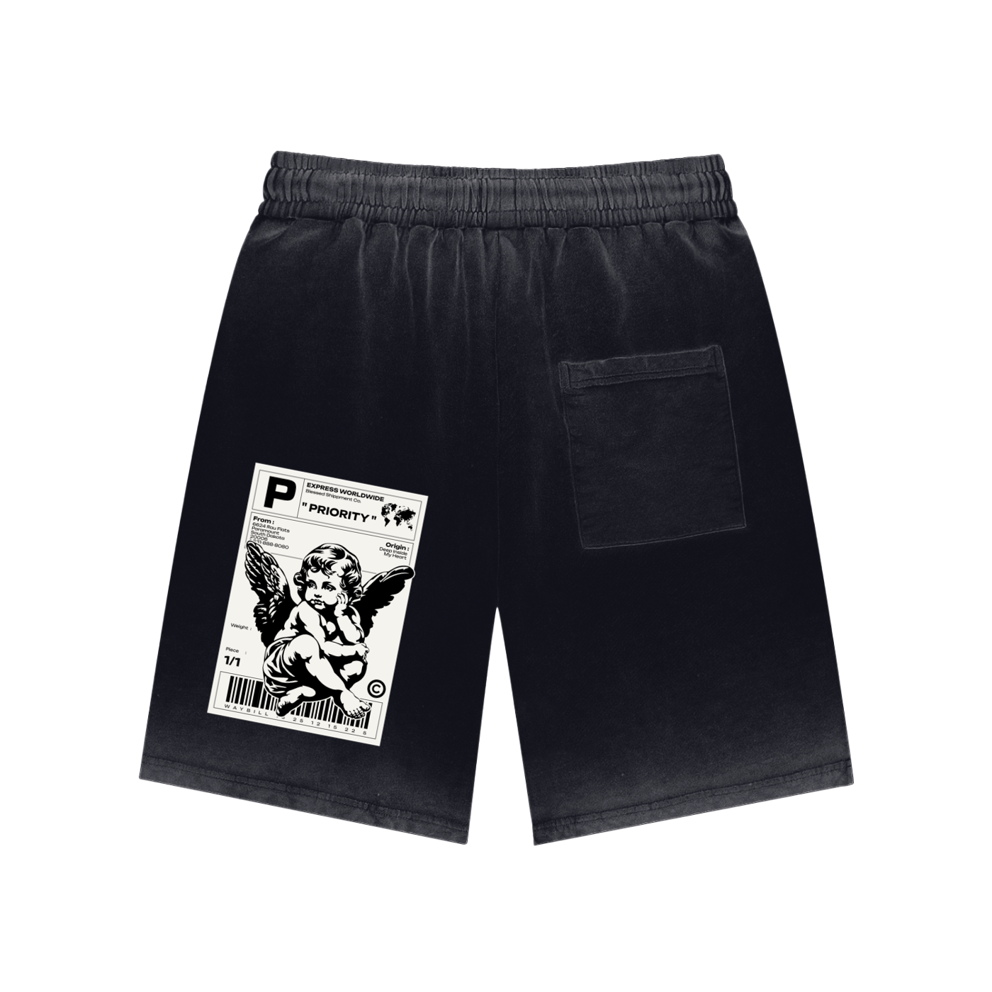 Reverse Dyed Sweatshorts